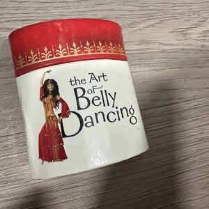 The Art of Belly Dancing Decorative Canister